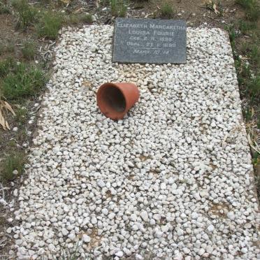 FOURIE Elizabeth Margaretha Louisa 1898-1899