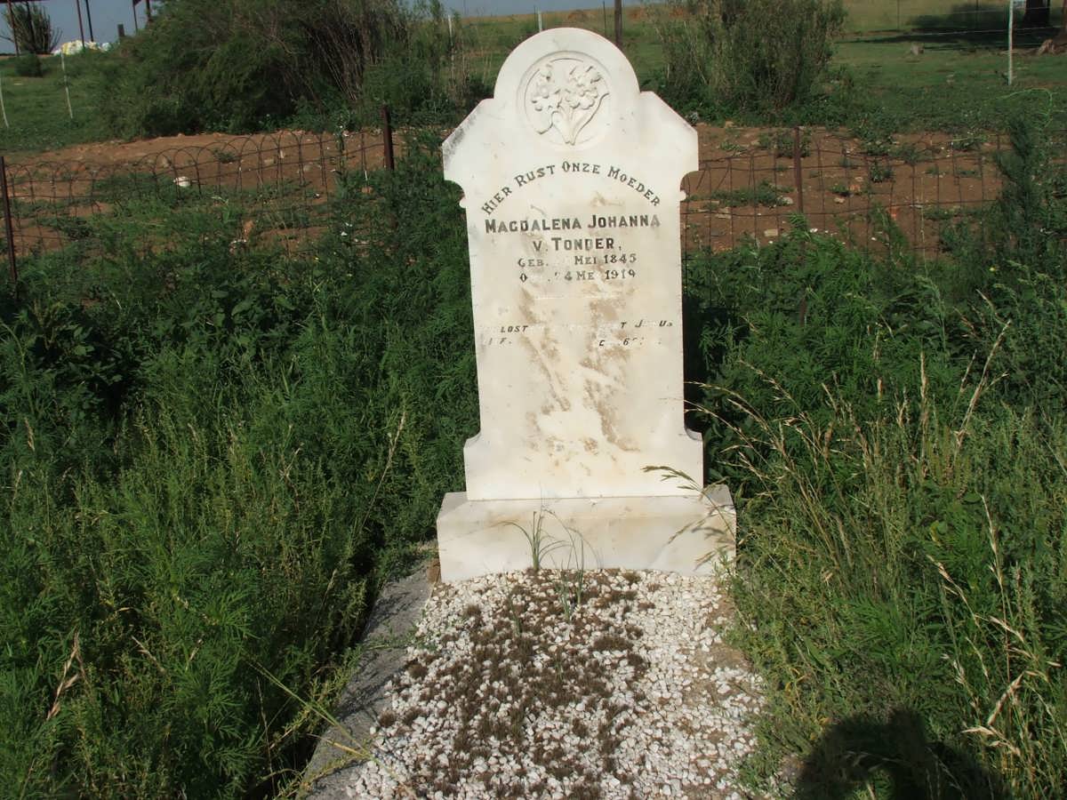 TONDER Magdalena Johanna, V. 1845-1914