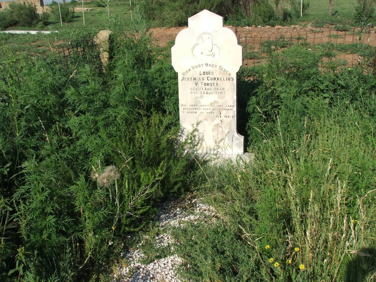 TONDER Louis Jeremias Cornelius, V. 1840-1905