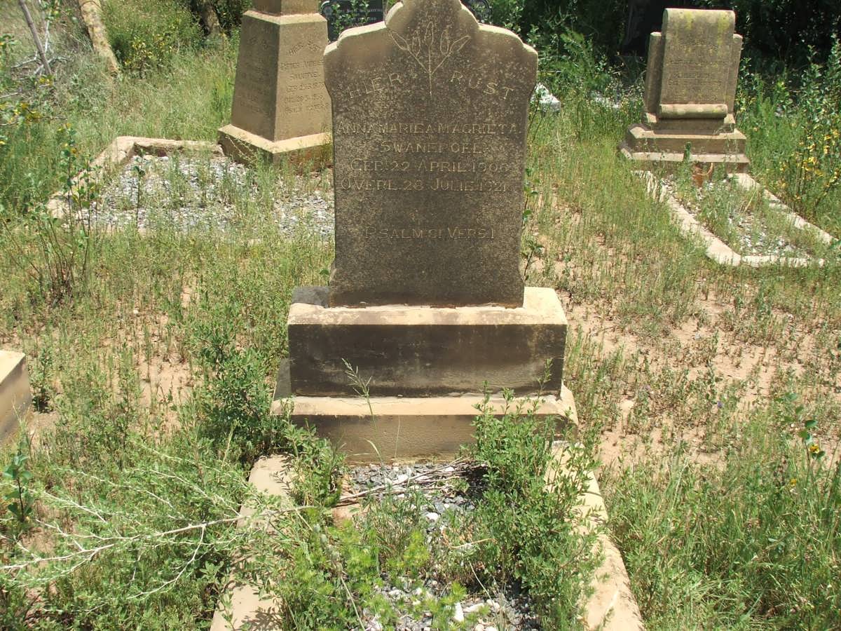 SWANEPOEL Anna Maria Magrieta 1906-1921