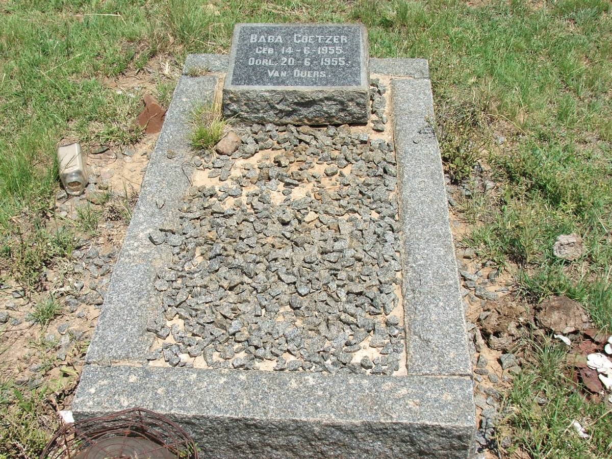 COETZER Baba 1955-1955