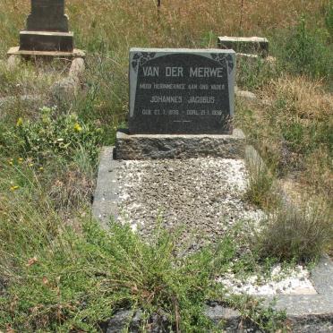 MERWE Johannes Jacobus, van der 1876-1959