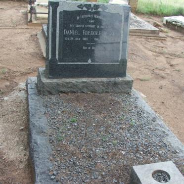 WET Daniel Roedolf, de 1889-1947