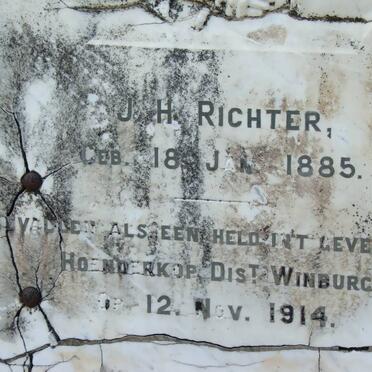 RICHTER J.H. 1885-1914