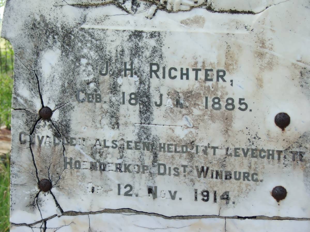 RICHTER J.H. 1885-1914