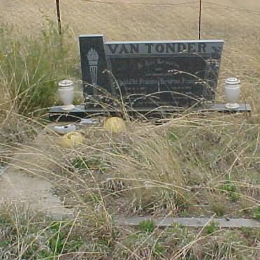 TONDER Christoffel Francois, van 1897-1974 &amp; Hendrina Fancina 1903-1988