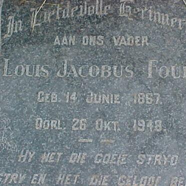FOURIE Louis Jacobus 1867-1948