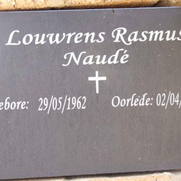 NAUDE Louwrens Rasmus 1962-2009