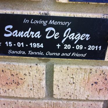 JAGER Sandra, de 1954-2011