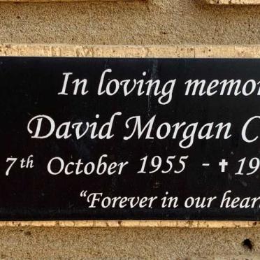 CHARLES David Morgan 1955-2016
