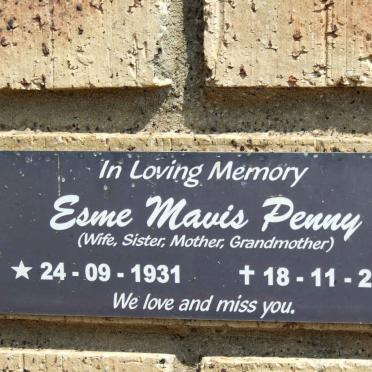 PENNY Esme Mavis 1931-2004