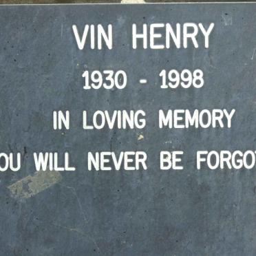 VIN Henry 1930-1998
