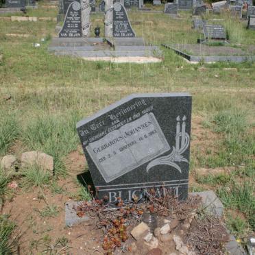 BLIGNAUT Gerhardus Johannes 1902-1963