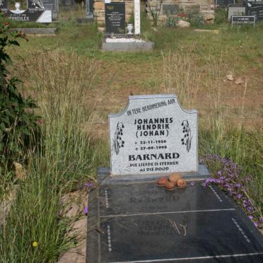 BARNARD Johannes Hendrik 1956-1998