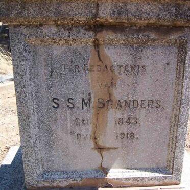 BRANDERS S.S.M. 1843-1918
