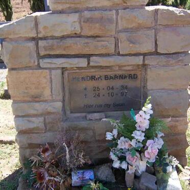 BARNARD Hendrik 1934-1997