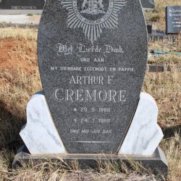 CREMORE Arthur F. 1968-1989