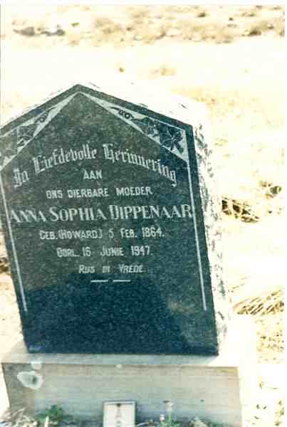 DIPPENAAR Anna Sophia nee HOWARD 1864-1947