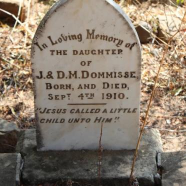 DOMMISSE Baby 1910-1910