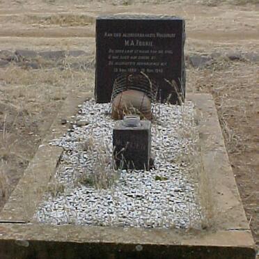 FOURIE M.A. 1888-1945