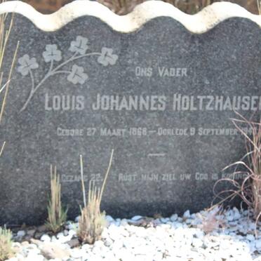 HOLTZHAUZEN Louis Johannes 1868-194?