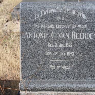 HEERDEN Antonie C., van 1865-1943