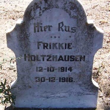 HOLTZHAUSEN Frikkie 1914-1916