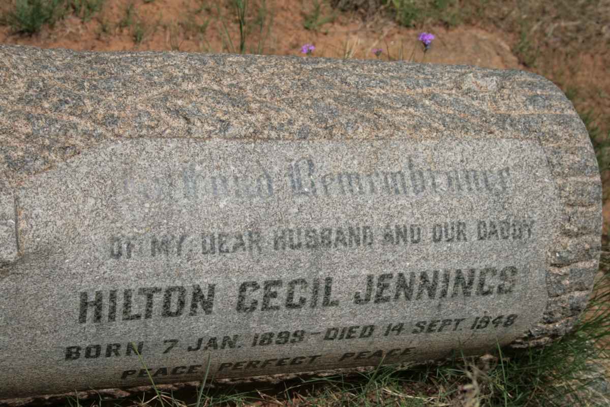 JENNINGS Hilton Cecil 1899-1948