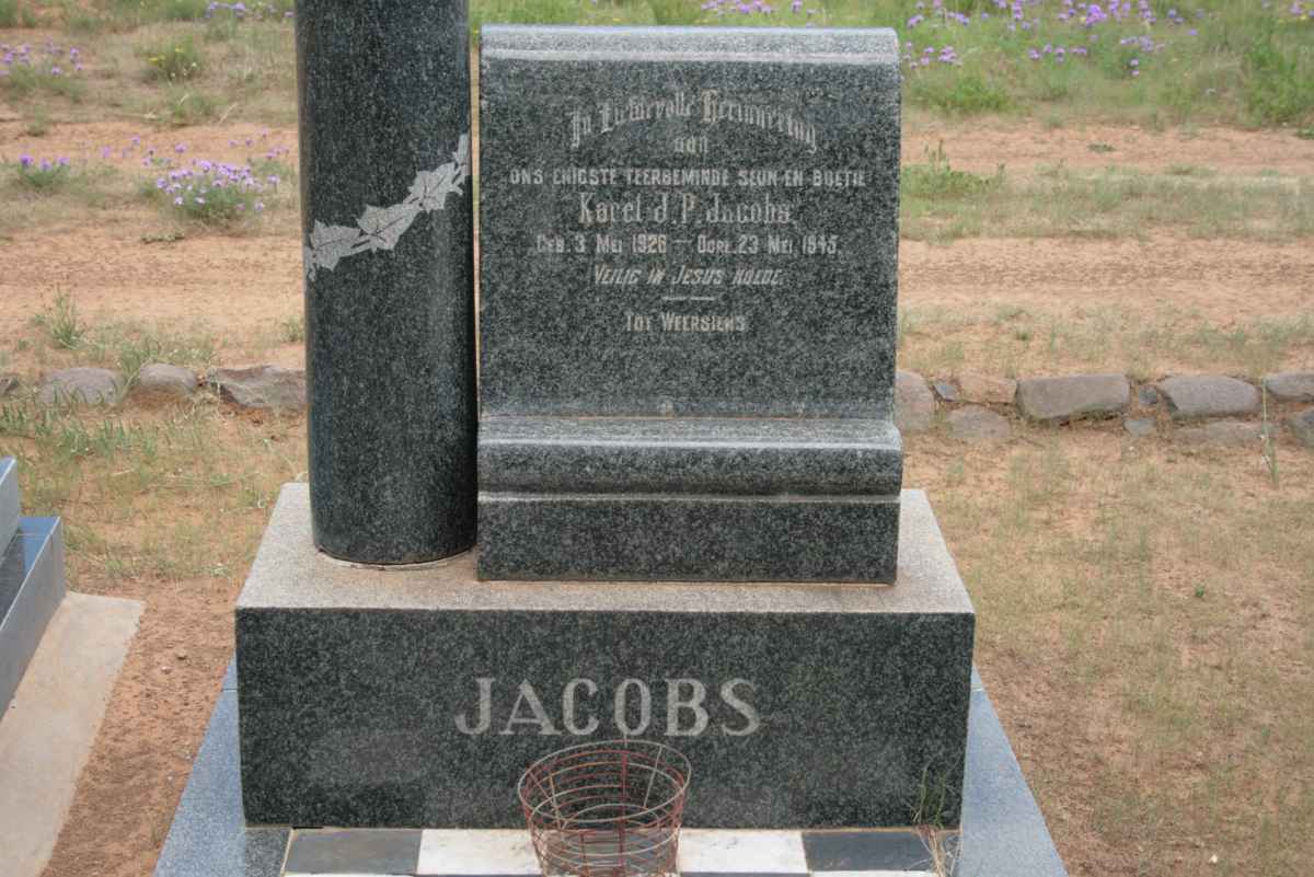 JACOBS Karel J.P. 1928-1945