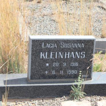 KLEINHANS Lacia Susanna 1916-1990