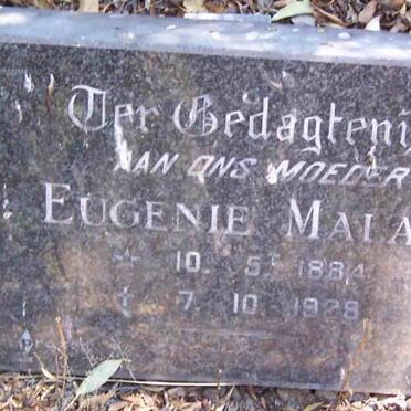 MALAN Eugenie 1884-1928