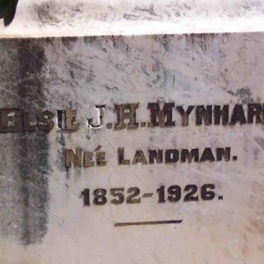 MYNHARDT Elsie J.H. nee LANDMAN 1852-1926