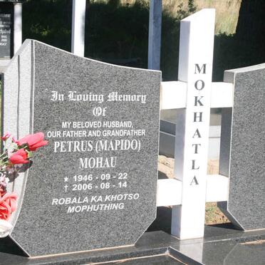 MOKHATLA Mohao Petrus Mohido 1946-2006