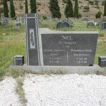 NEL Hendrik Johannes 1913-19?? &amp; Petronella Ronel KINGSLEY 1915-1983