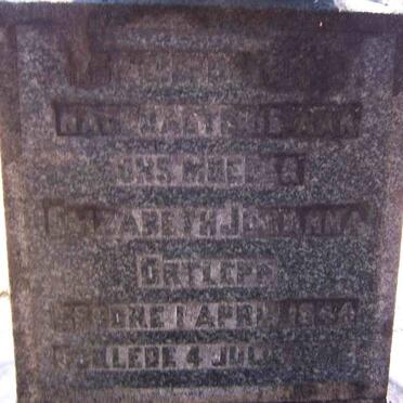 ORTLEPP Elizabeth Johanna 1944-