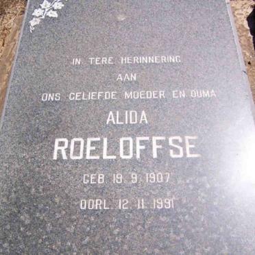 ROELOFFSE Alida 1907-1991