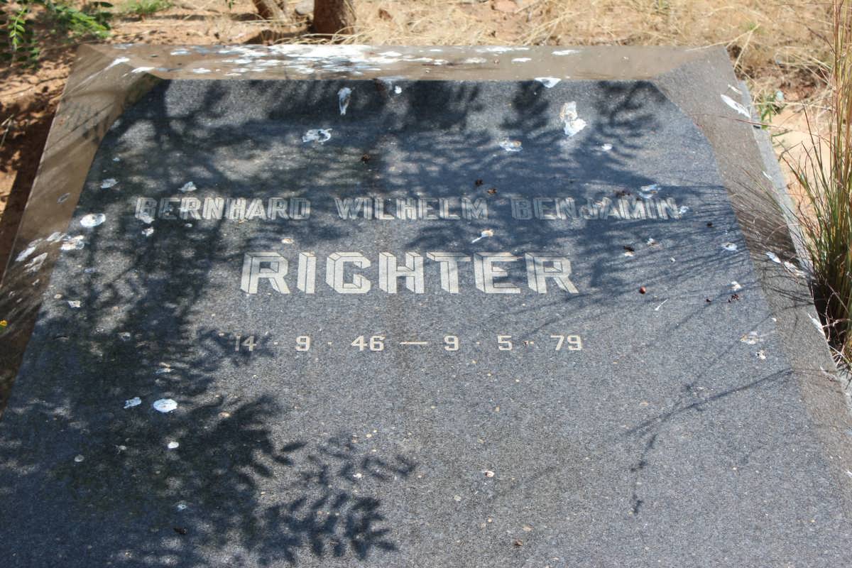 RICHTER Bernhard Wilhelm Benjamin 1946-1979