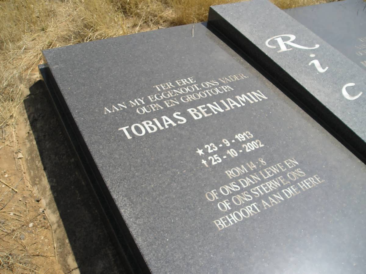 RICHTER Tobias Benjamin 1913-2002 