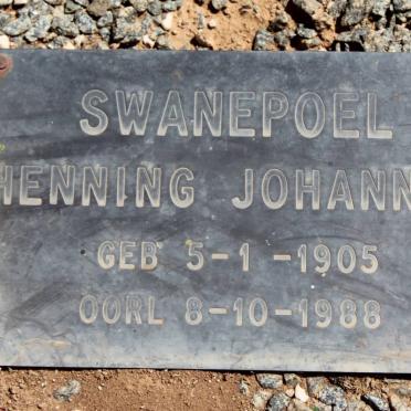 SWANEPOEL Henning Johannes 1905-1988