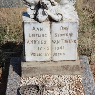 TONDER Andries, van -1941
