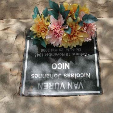 VUUREN Nicolaas Johannes, van 1943-2006