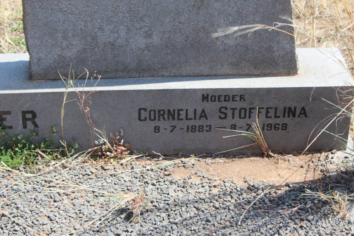 ? Cornelia Stoffelina 1883-1968