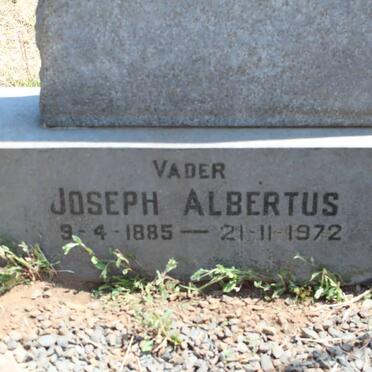 ? Joseph Albertus 1885-1972
