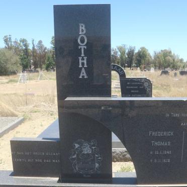 BOTHA Frederick Thomas 1942-197?