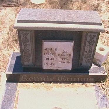 GOUWS Rennie 1894-1964