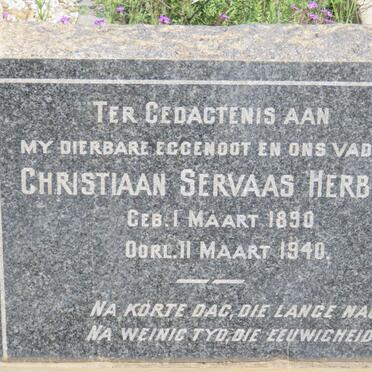 HERBST Christiaan Servaas 1890-1940