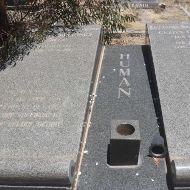 HUMAN Willem Johannes 1912-1980 &amp; Gezina Erasmus THERON 1921-2004