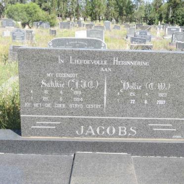 JACOBS J.I.C. 1919-1994 &amp; C.W. 1923-2007
