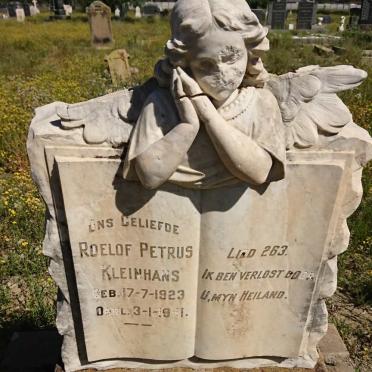 KLEINHANS Roelof Petrus 1923-1941