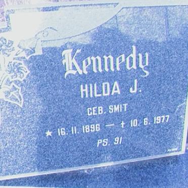 KENNEDY Hilda J. nee SMIT 1896-1977